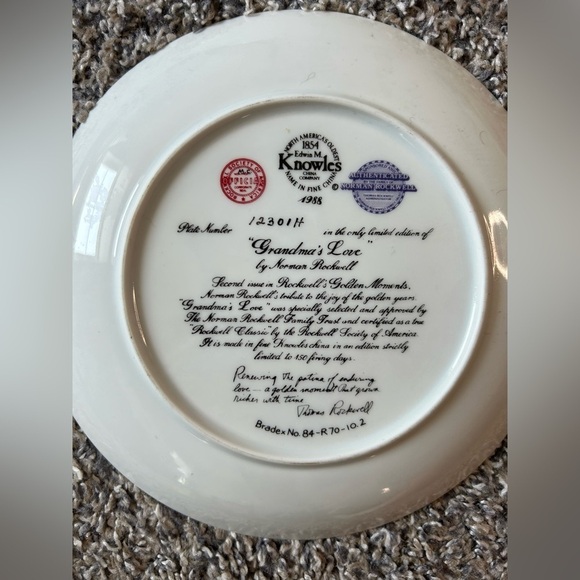 5/$25 Norman Rockwell Knowles Collector Plates bundle of two - Picture 4 of 7